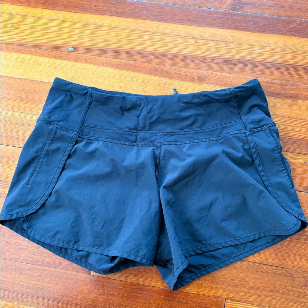 Lululemon Athletica Black Athletic Shorts